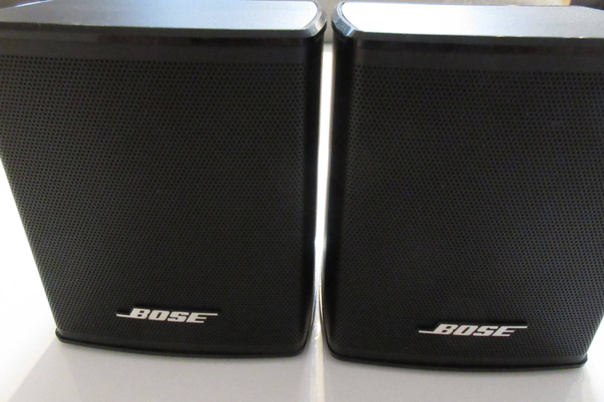 BOSE SURROUND SPEAKERS ワイヤレスリアスピーカー ボーズブラック