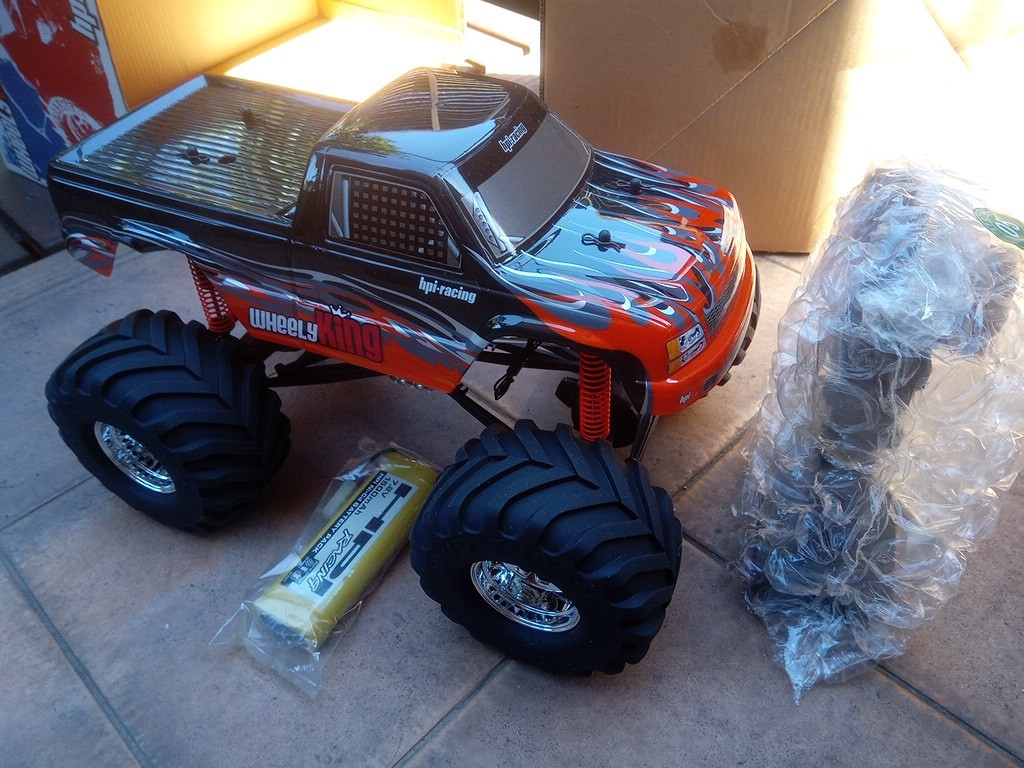 HPI ウィリーキング 開封済み 未走行 wheeryKING ホビー ラジコン