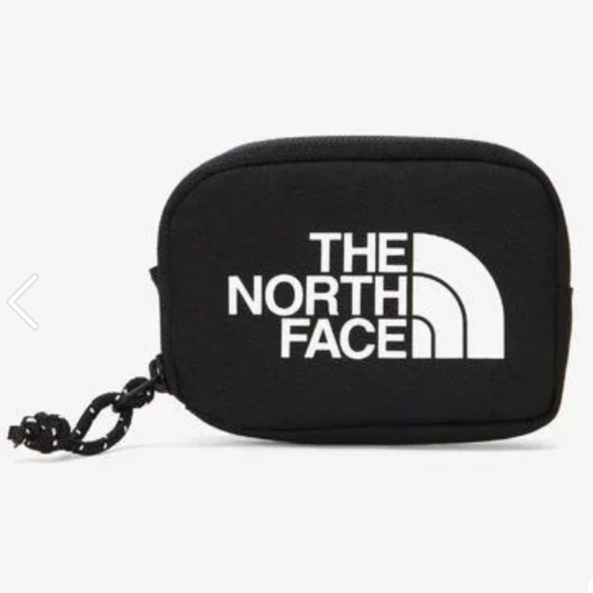 新品 THE NORTH FACEノースフェイスポーチウォレットブラックホワイトレーベル