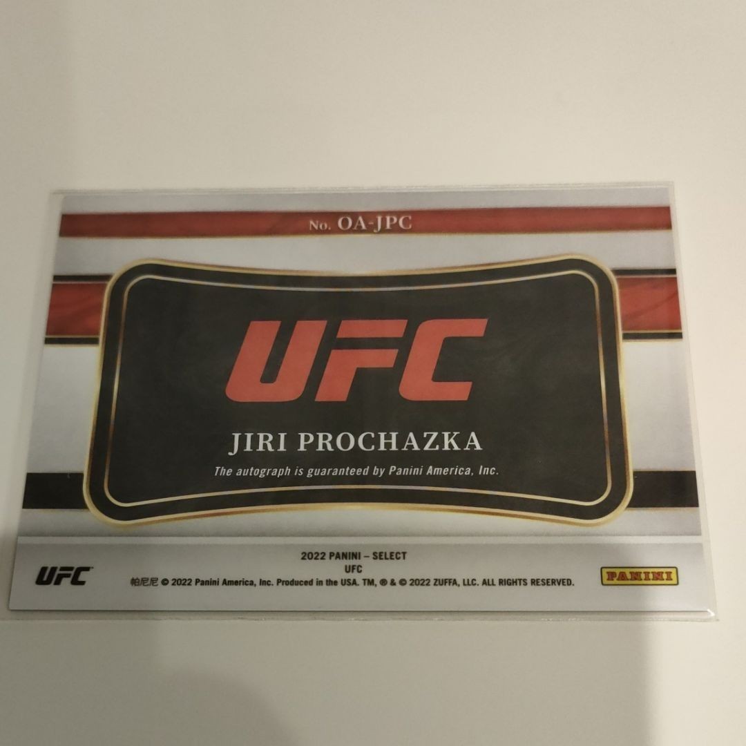 UFC サイン カード イリー プロハースカ Jiri Prochazka｜Yahoo!フリマ
