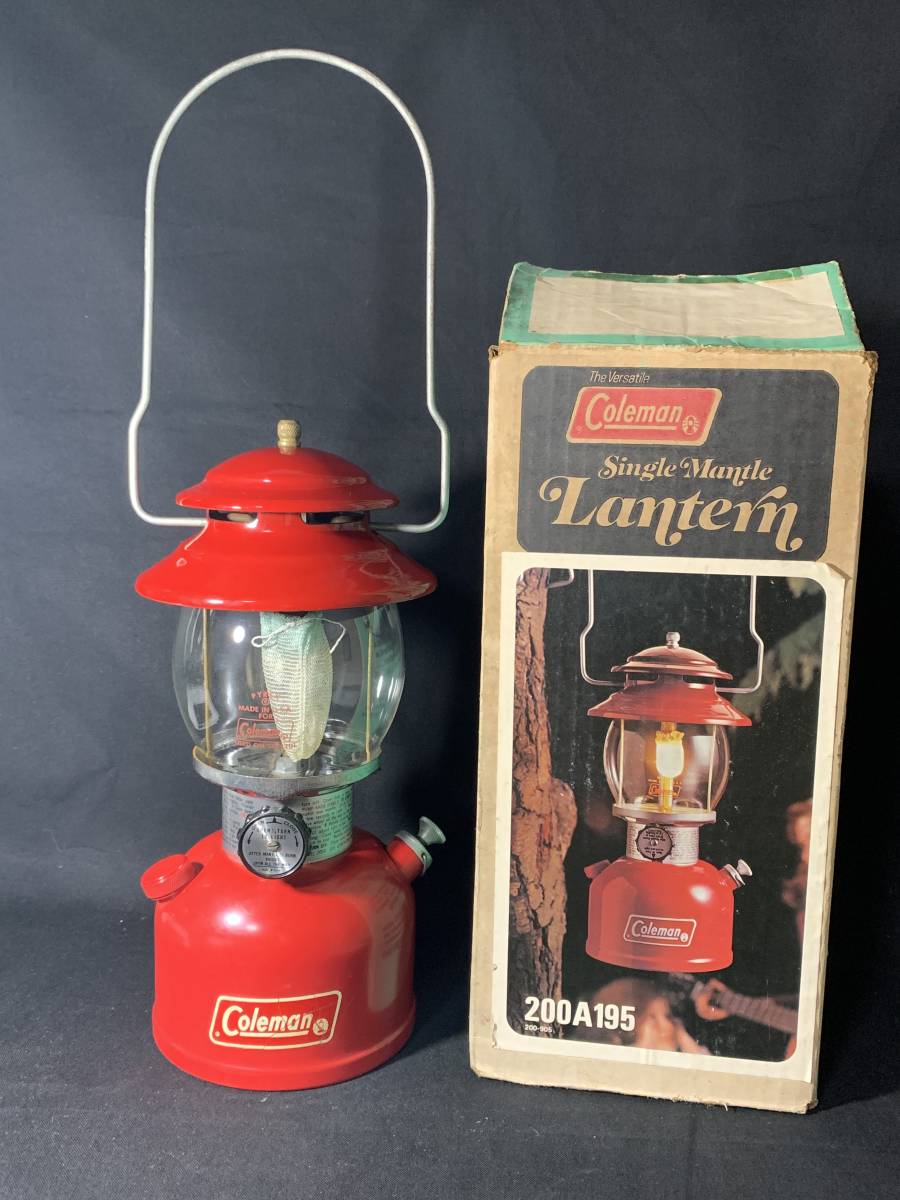 ☆Coleman Lantern コールマン ランタン 200A195 1978 6 希少美品