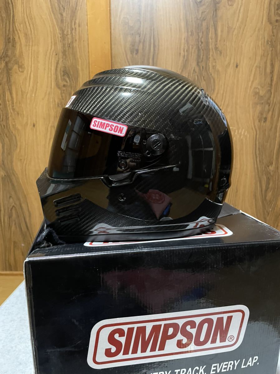シンプソンSIMPSON /OUT LOWアウトローカーボンヘルメット売り切り！_画像3