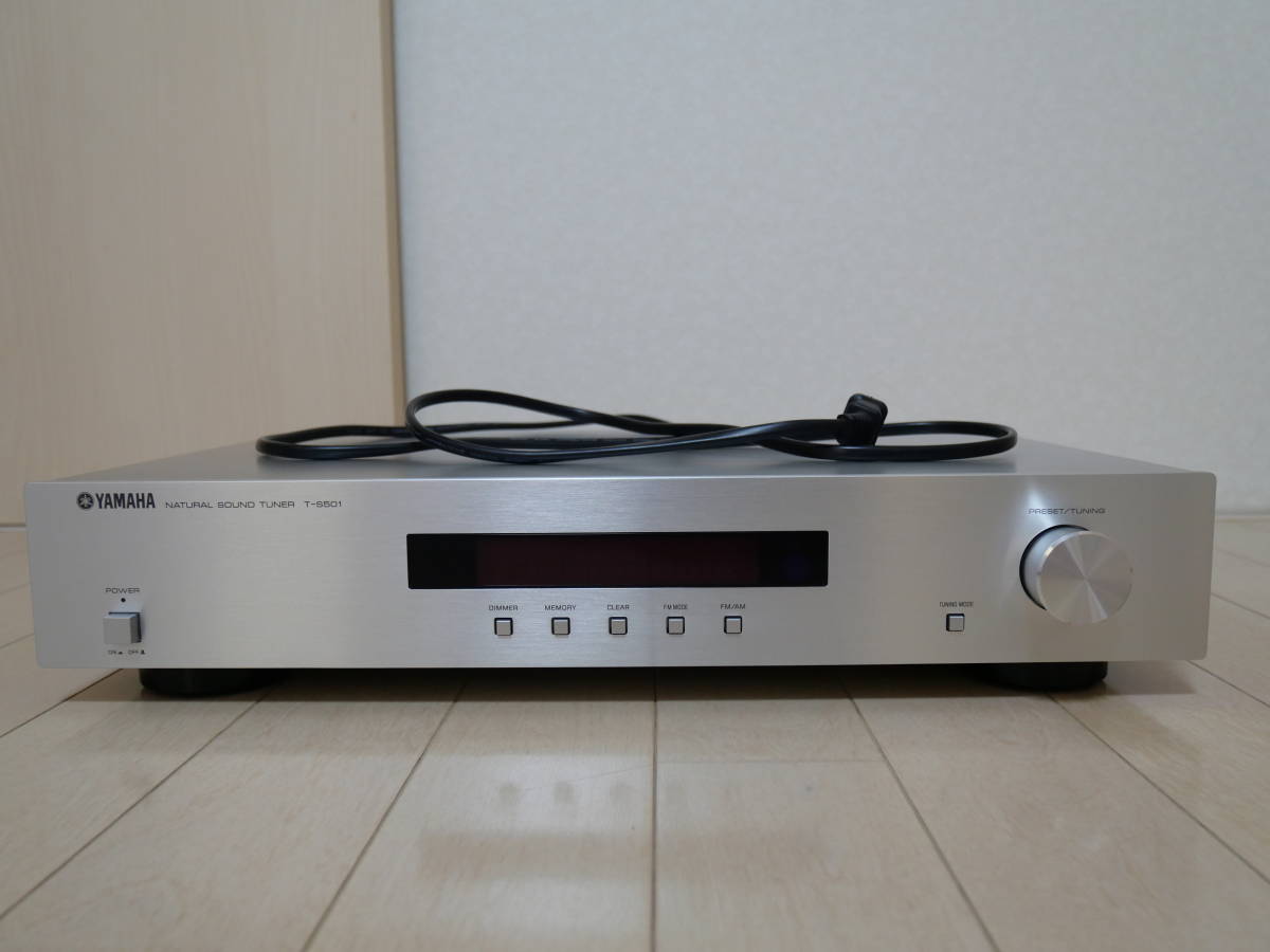 人気新品入荷 美品です‼️ YAMAHA ヤマハ T-S501 S ワイドFM AM