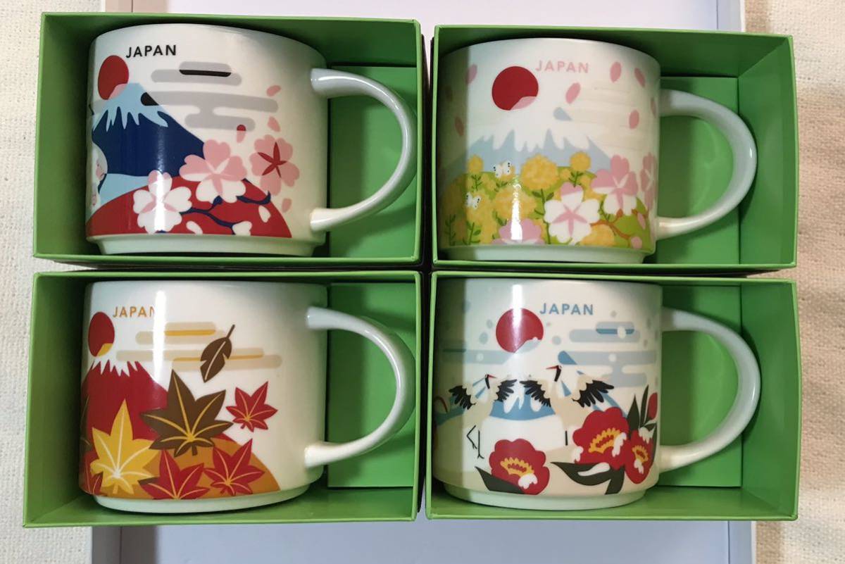 ◇ スターバックス 日本限定【 スタバ マグ You Are Here Collection JAPAN 】4点( japan・spring ・autumn・ ◇ スターバックス 日本限定【 スタバ マグ You Are Here Collection JAPAN 】4点( japan・spring ・autumn・