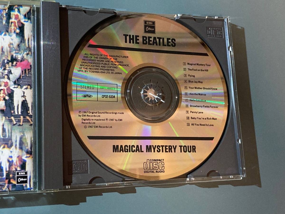 【送料無料/赤帯付CD】ザ・ビートルズ THE BEATLES ★ マジカル・ミステリー・ツアー CP32-5334 税表記なし 3200円
