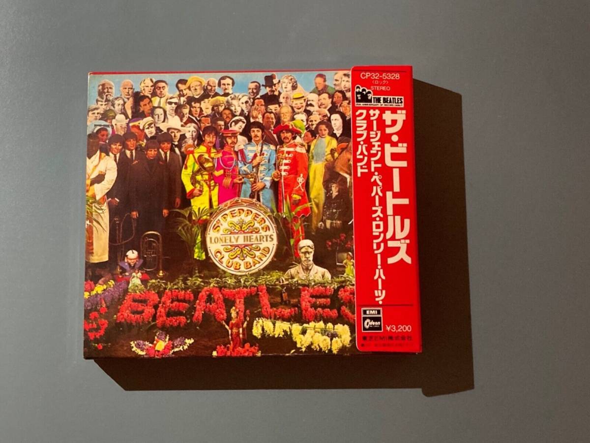 【送料無料/赤帯付CD】ザ・ビートルズ THE BEATLES ★ サージェント・ペパーズ〜 CP32-5328 税表記なし 3200円