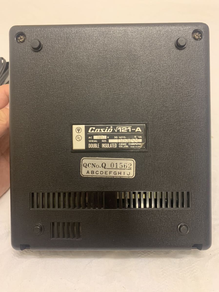 希少!!】 CASIO カシオ √121-A 電卓 ニキシー管 12球 日立 CD81 希少!!】 CASIO カシオ √121-A 電卓 ニキシー管 12球 日立 CD81