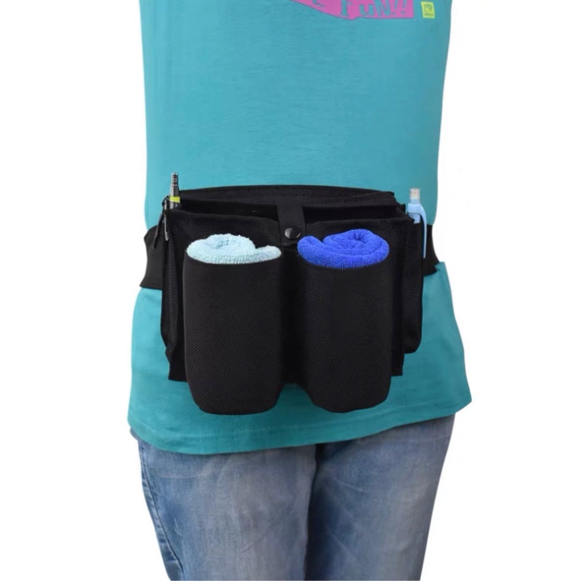 腰袋　ナースポーチ ナースバッグ エプロンバッグ ウエストポーチ バック　仕事用 大容量 ボディバッグ ヒップバッグ