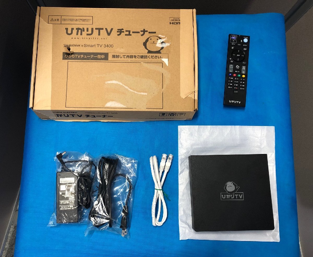 極上品 品かも ひかりTV トリプルチューナー ST-3400 リモコンペアリング確認済(その他)｜売買されたオークション情報、yahooの