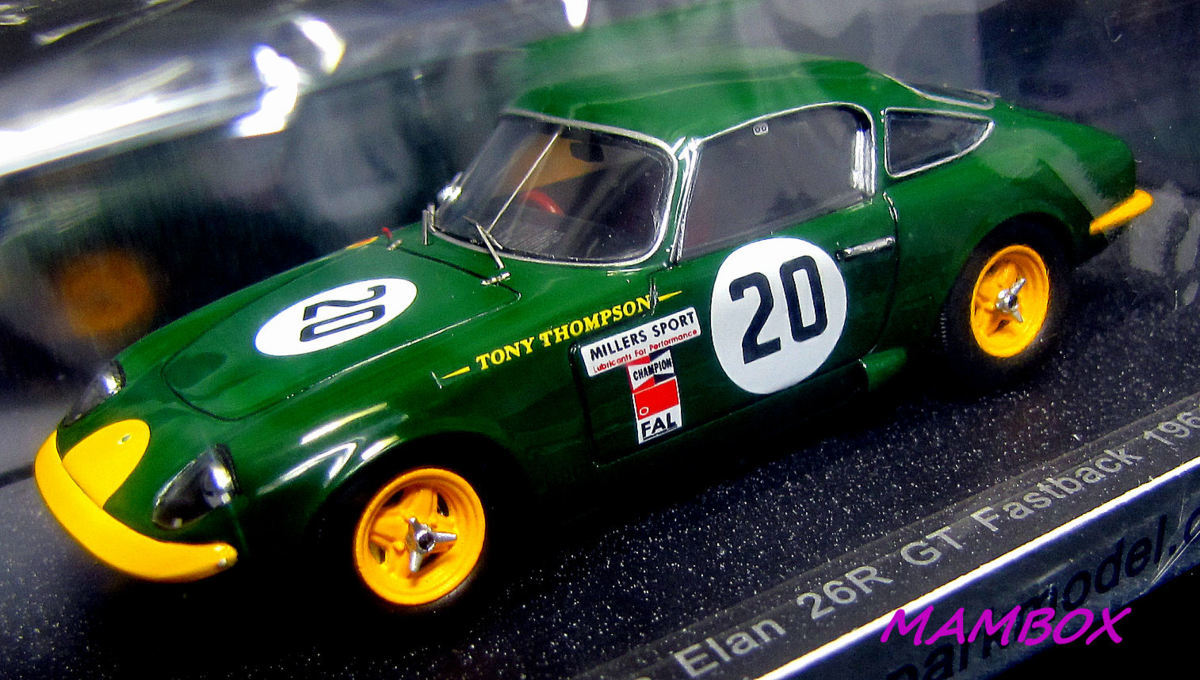 【フリマ】SP☆1/43 S0269 ロータス エラン 26R GT Fastback 1964_画像1