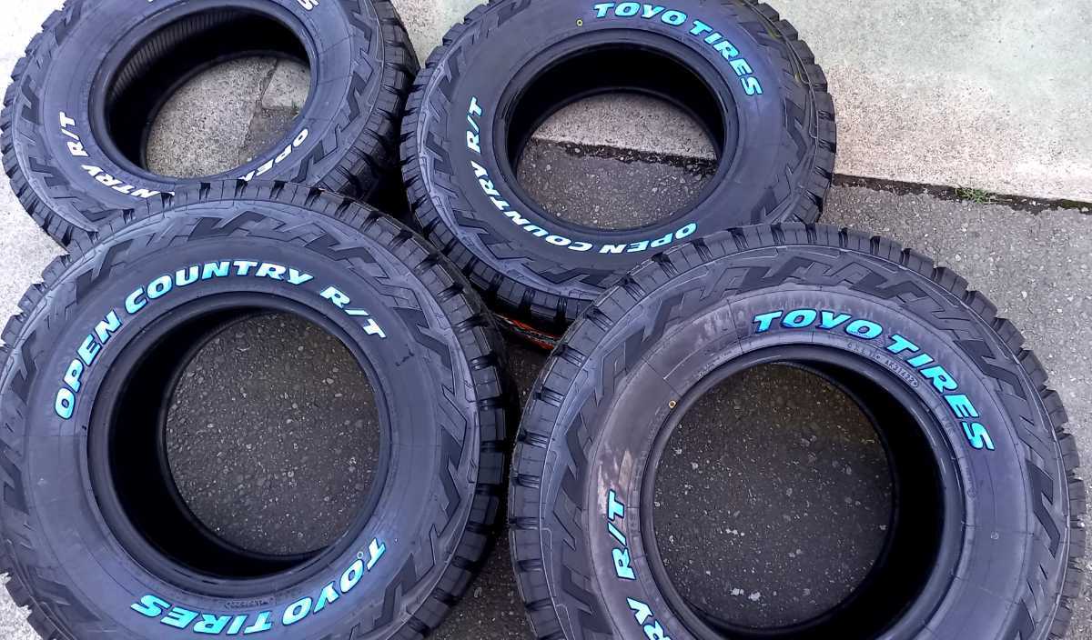 TOYO OPEN COUNTRY R/T LT 265/75R16 トーヨー　オープンカントリー RT ホワイトレター 265/75/16 4本セット　2022年_画像1