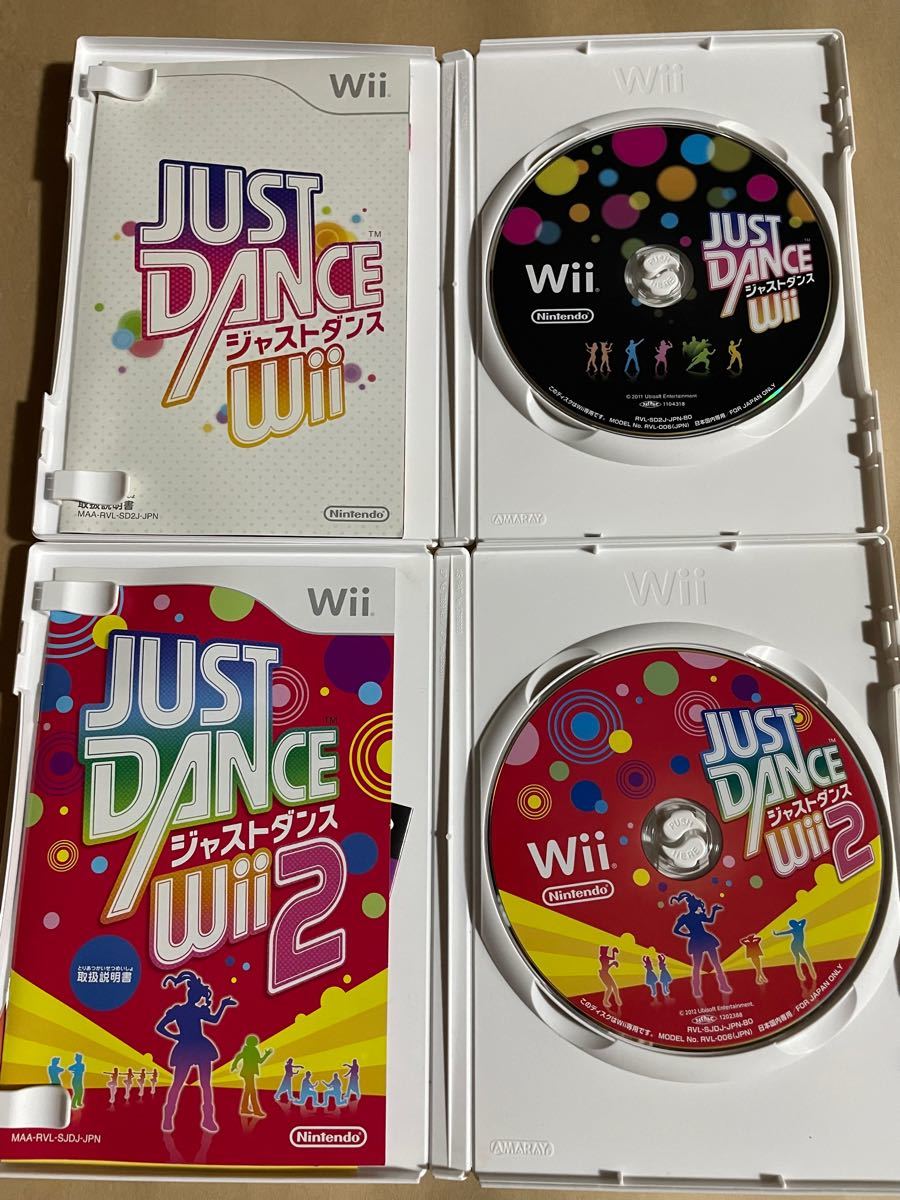 Wii JUST DANCE Wii 1.2 計2本セット