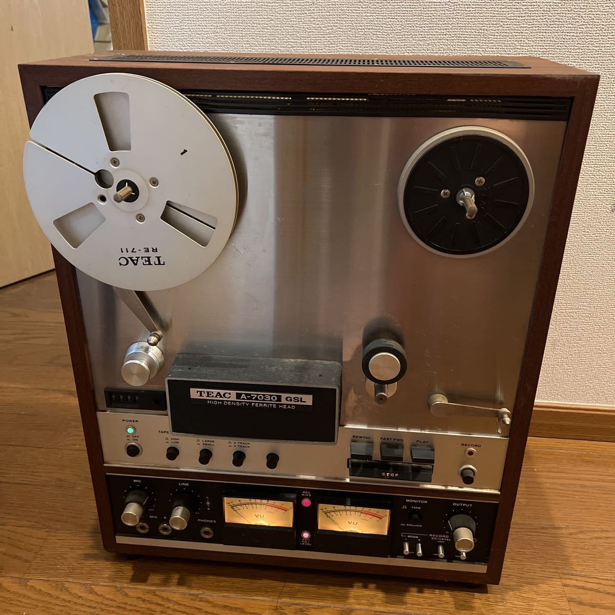 【ジャンク】TEAC A-7030GSL オープンリールデッキ テープデッキ オーディオ 音響機器