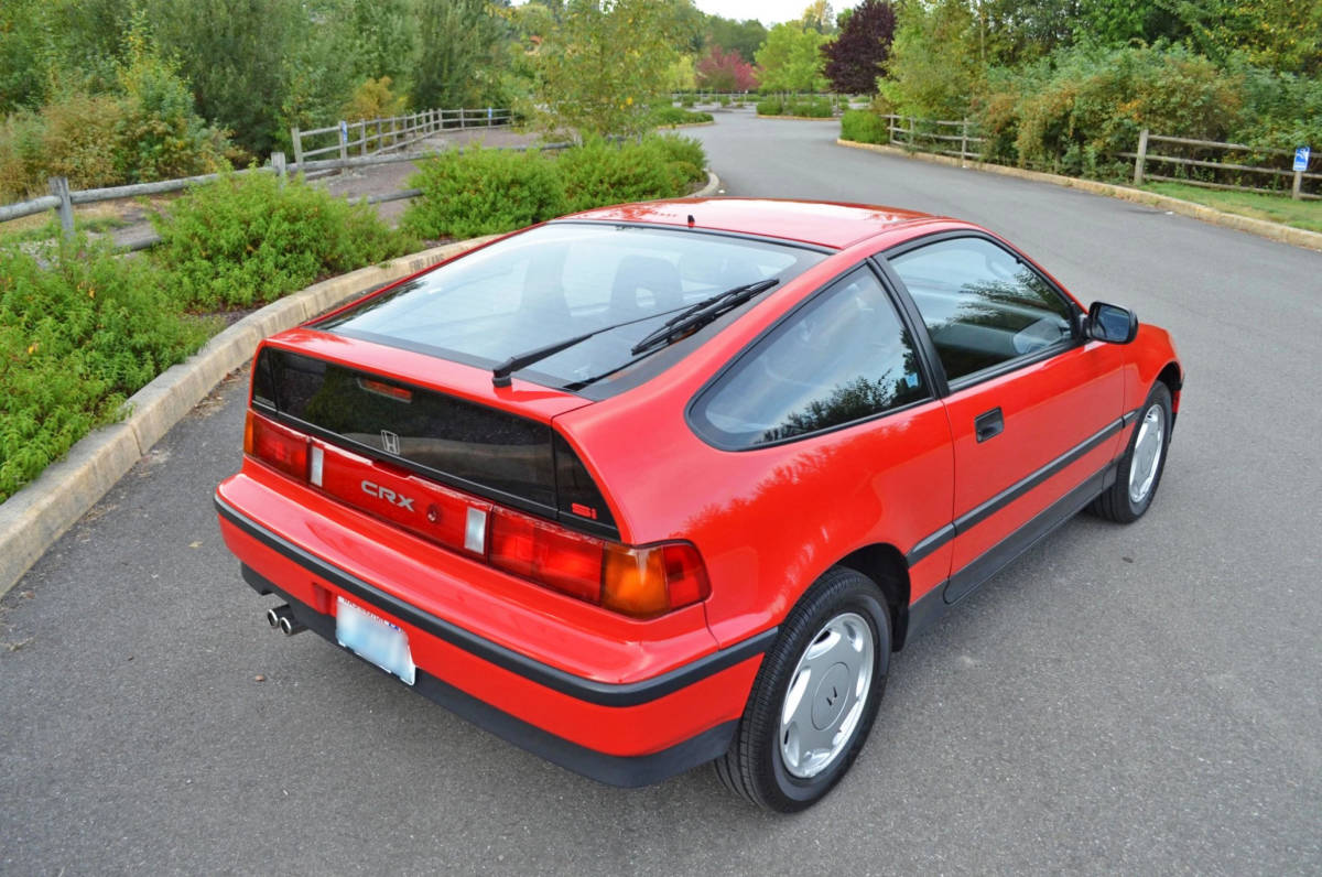 ホンダ CR-X EF6 EF7 EF8 パーツカタログ 11版 HONDA USホンダ純正 88-91 HONDA CRX リア Si エンブレム USDM北米JDM