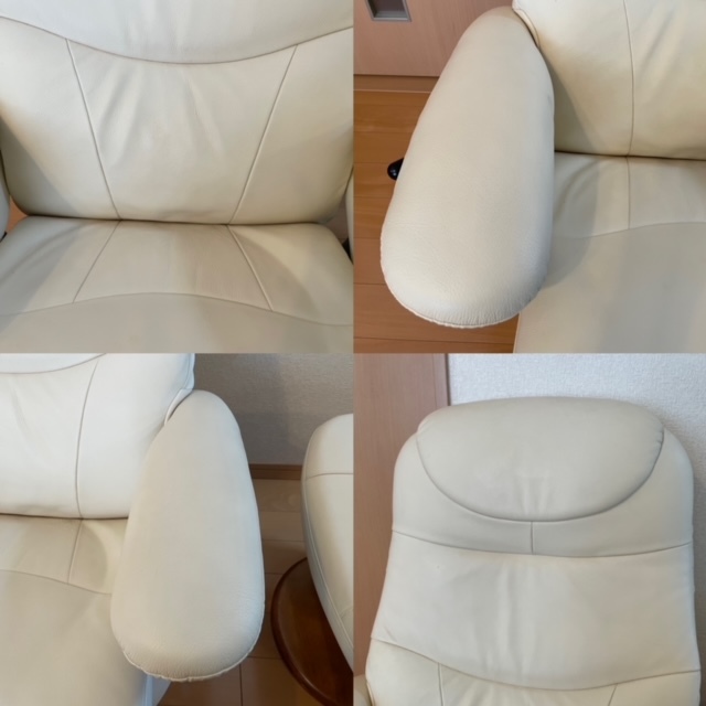 ☆中古☆karimoku カリモク リクライニングチェア オットマン付 RT4320