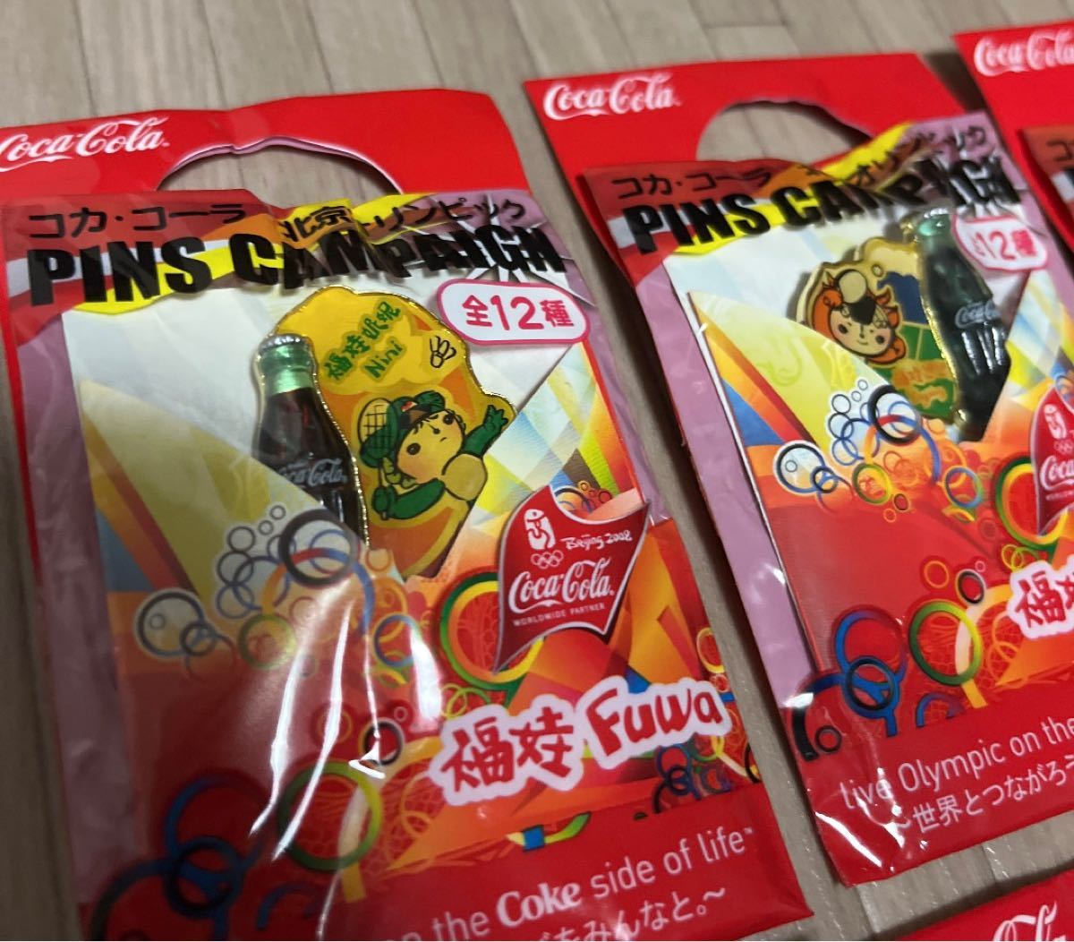 PayPayフリマ|コカコーラ 北京オリンピックのピンバッジ