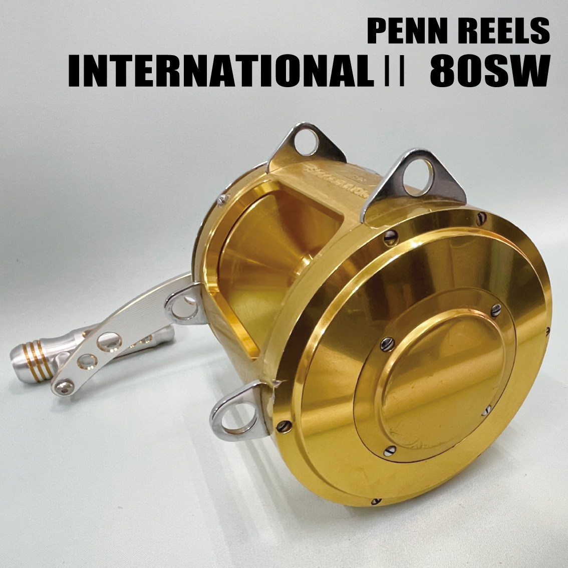 【ペン】PENN REELS　インターナショナルⅡ　80SW　パワーハンドル付き　INTERNATIONAL_画像4