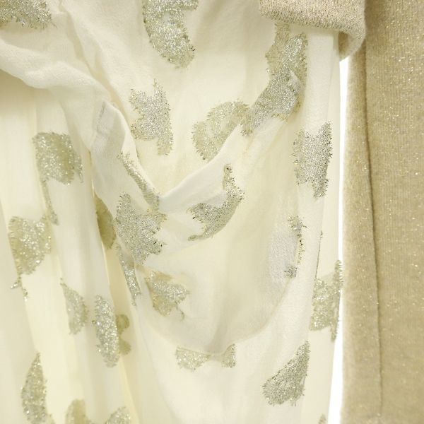 ツモリチサト レイヤード ワンピース 2 シャンパンゴールド系 TSUMORI CHISATO インナーキャミソール付き レディース 210423_画像7