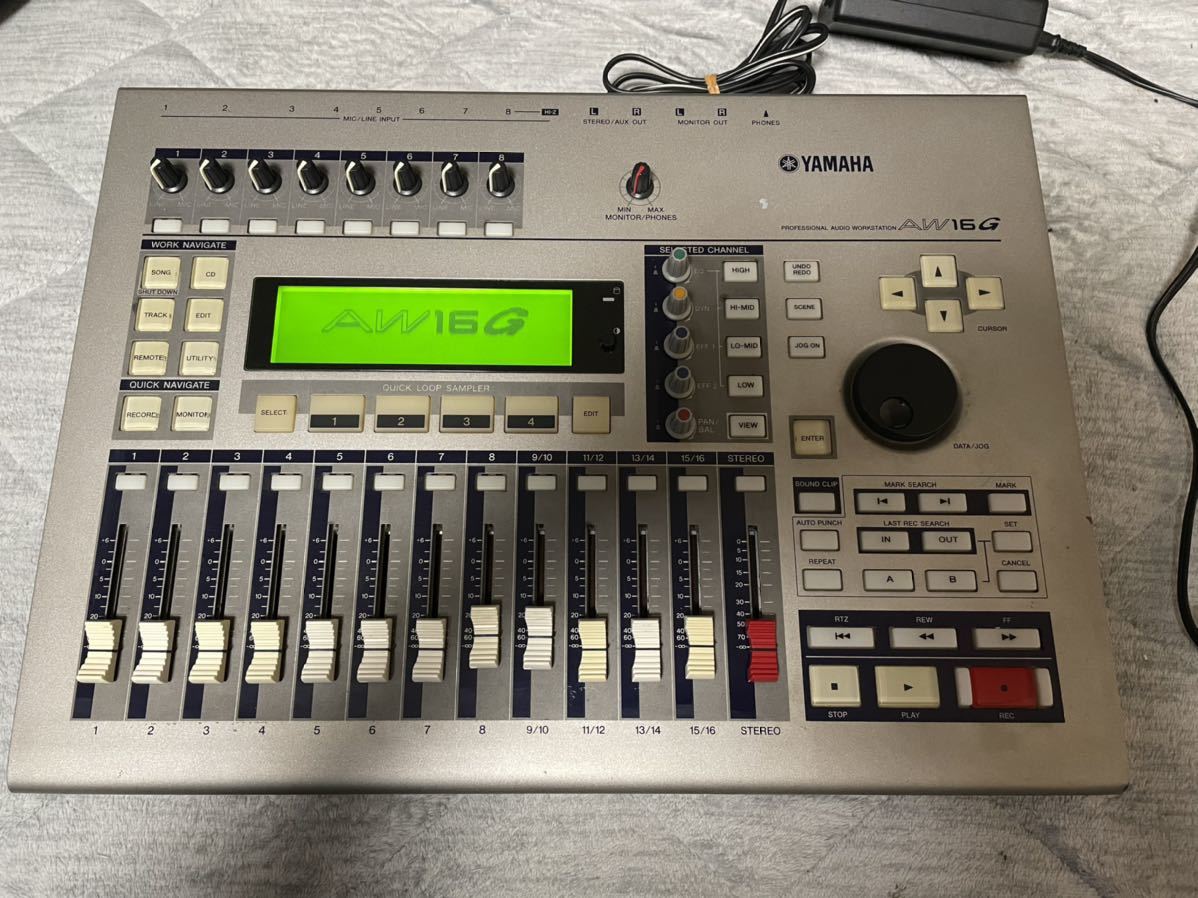 ヤマハ AW16G MTR YAMAHA マルチトラックレコーダー デジタル ワーク