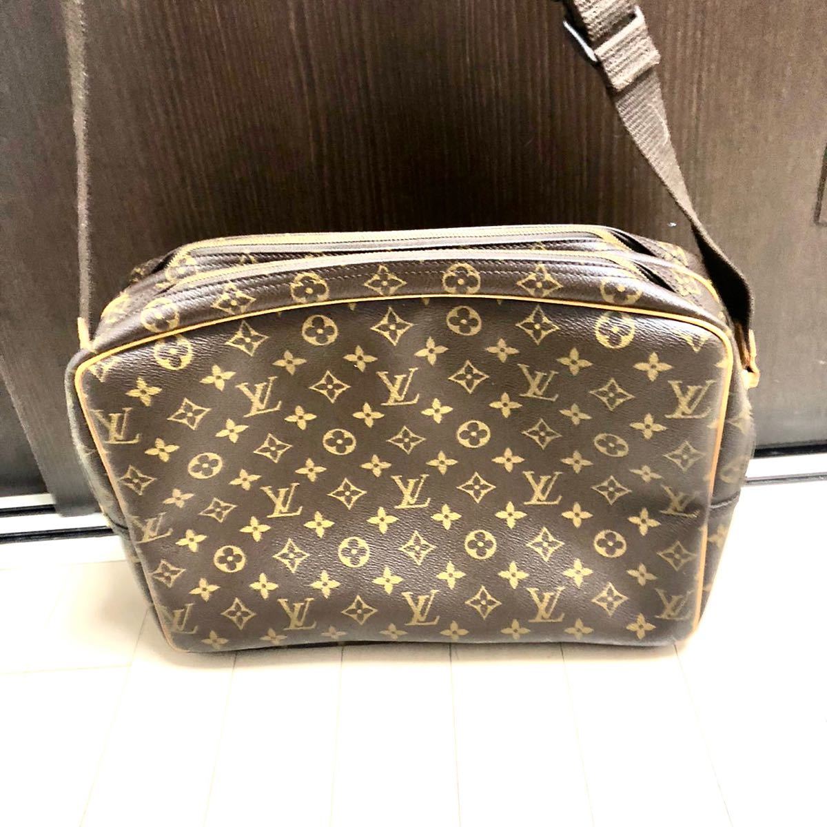 ☆LOUIS VUITTON モノグラム リポーターGM ショルダーバッグ 人気
