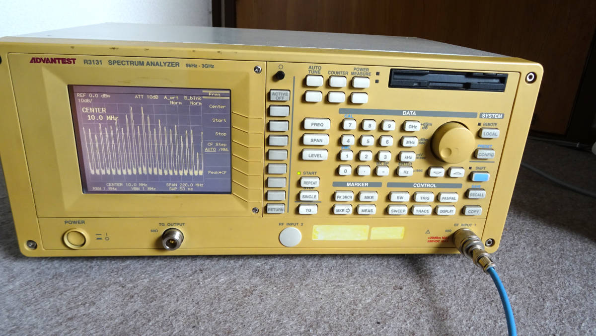 ADVANTEST R3131A 美品 3GHz スペクトラムアナライザー