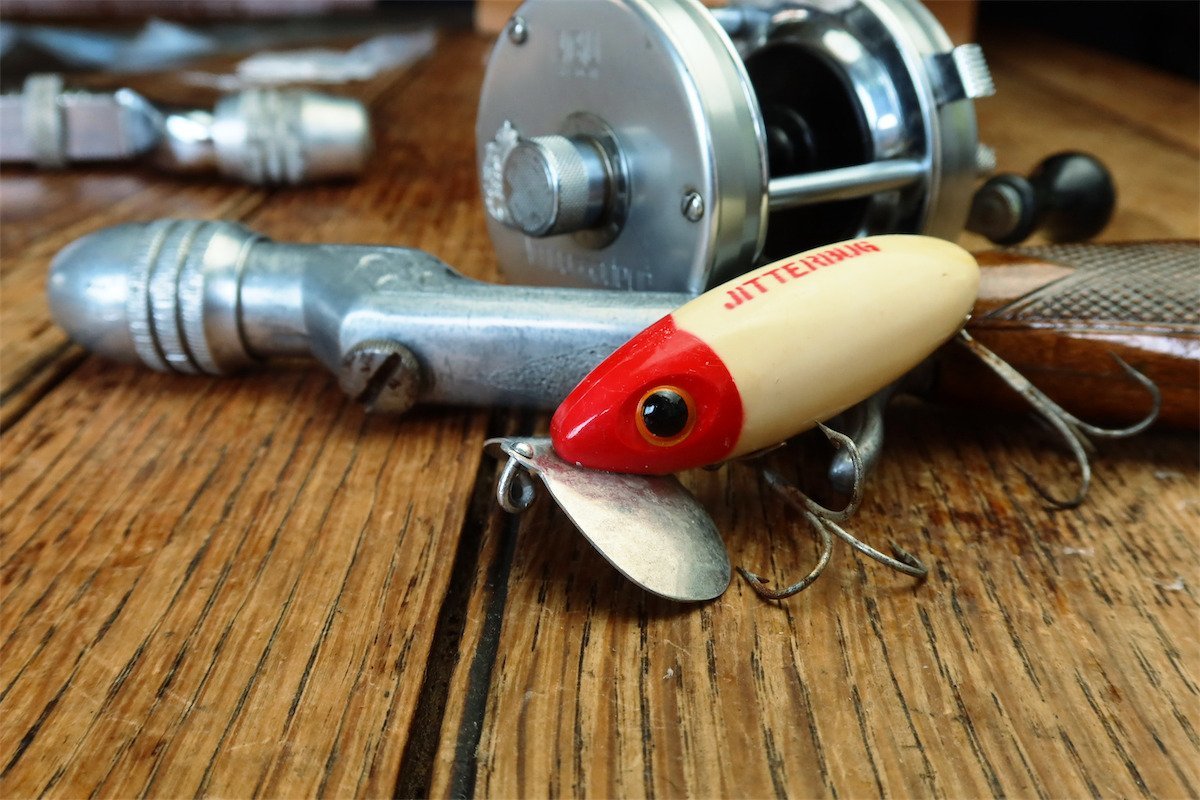 ARBOGAST JITTERBUG アーボガスト ジッターバグ / HEDDON ABU 道楽 ZEAL ハトリーズ バルサ50 FENWICK UMCO 全盛昭和時代釣り人に！_画像8