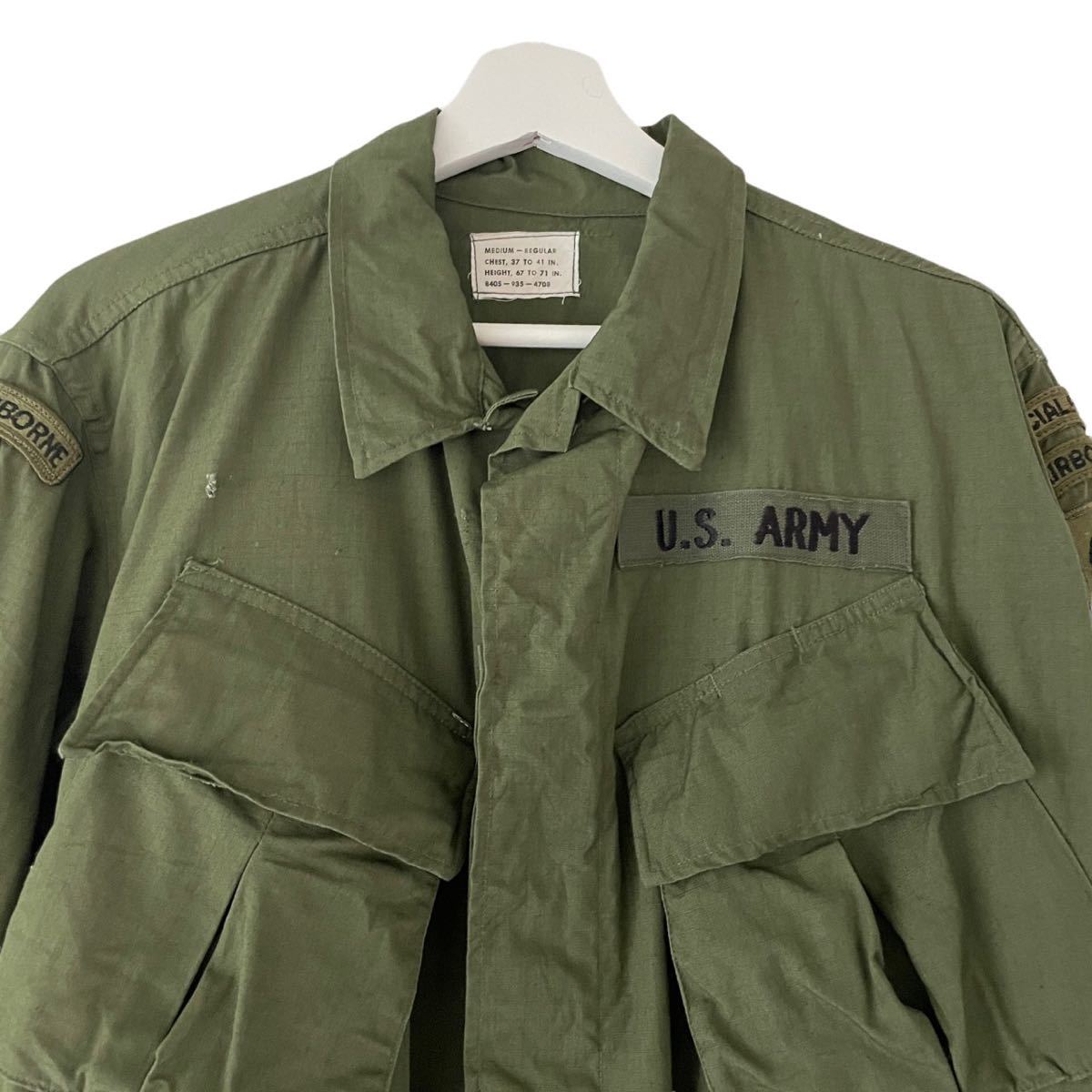 60's U.S.ARMY Jungle Fatigue jacket 5th【M-R】ジャングル