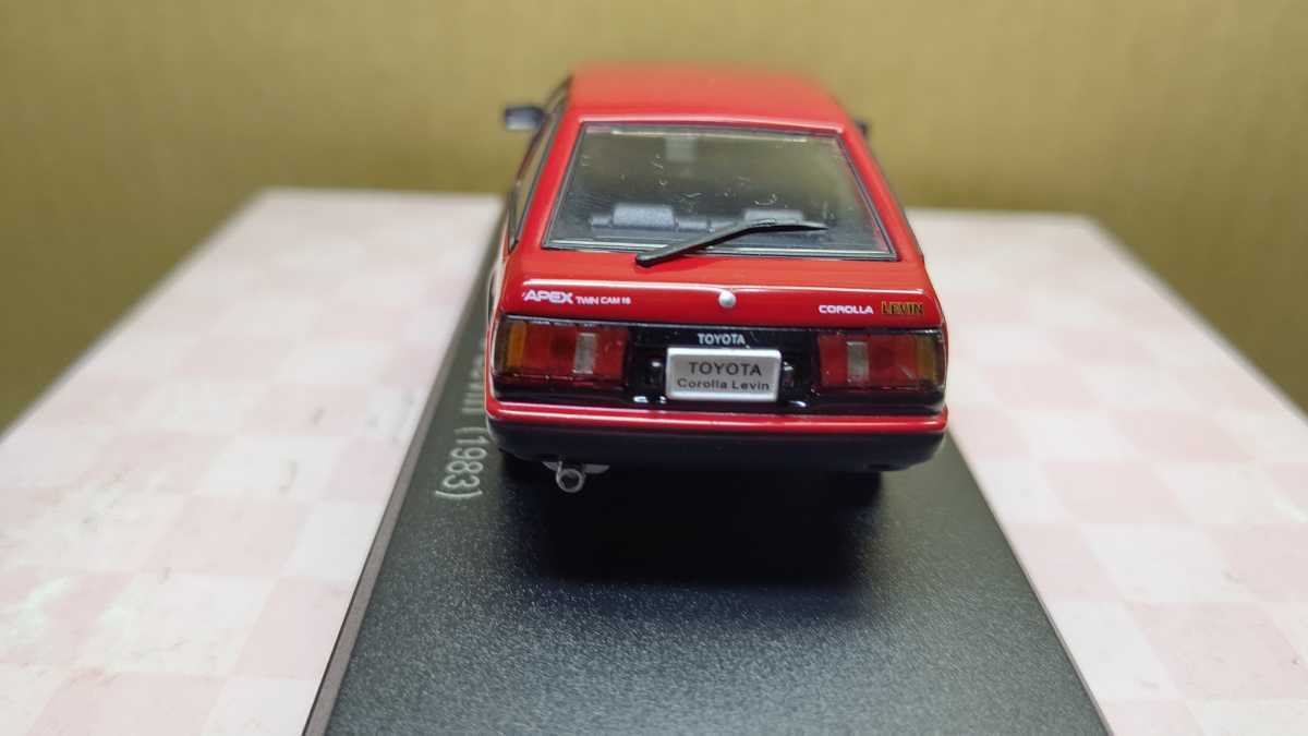 100円スタート Toyota Corolla Levin 1983年 トヨタ カローラ レビン スケール 1/43 国産名車コレクション_画像5