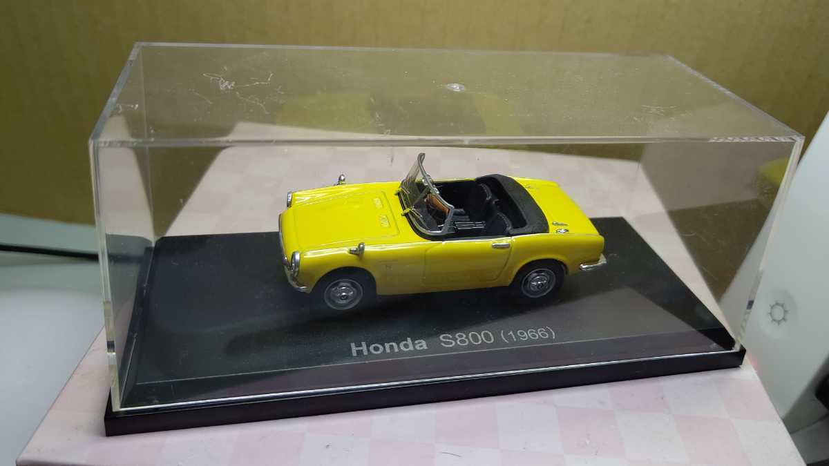100円スタート Honda S800 1966年 ホンダ S800 スケール 1/43 国産名車コレクション_画像10