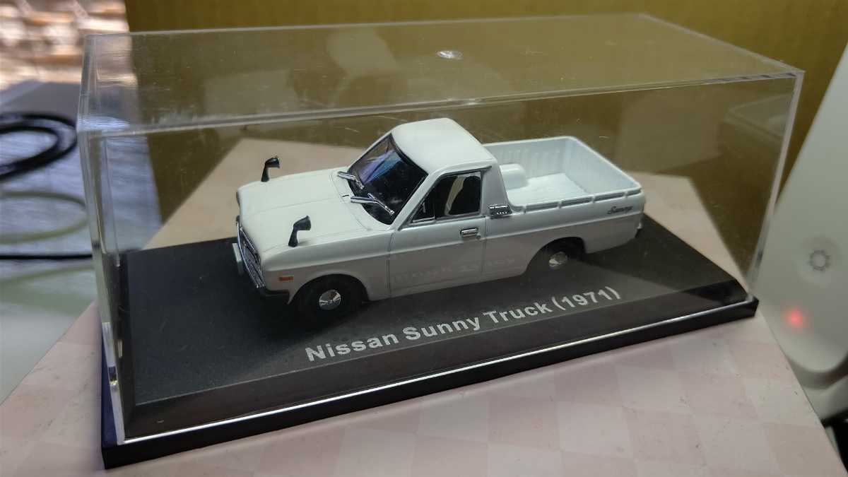 100円スタート Nissan Sunny Truck 1971年 日産 サニー トラック スケール 1/43 国産名車コレクション_画像10