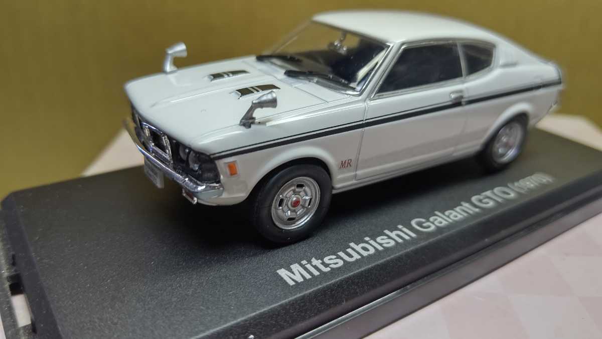 100円スタート Mitsubishi Galant GTO 三菱 ギャラン スケール 1/43 国産名車コレクション_画像1