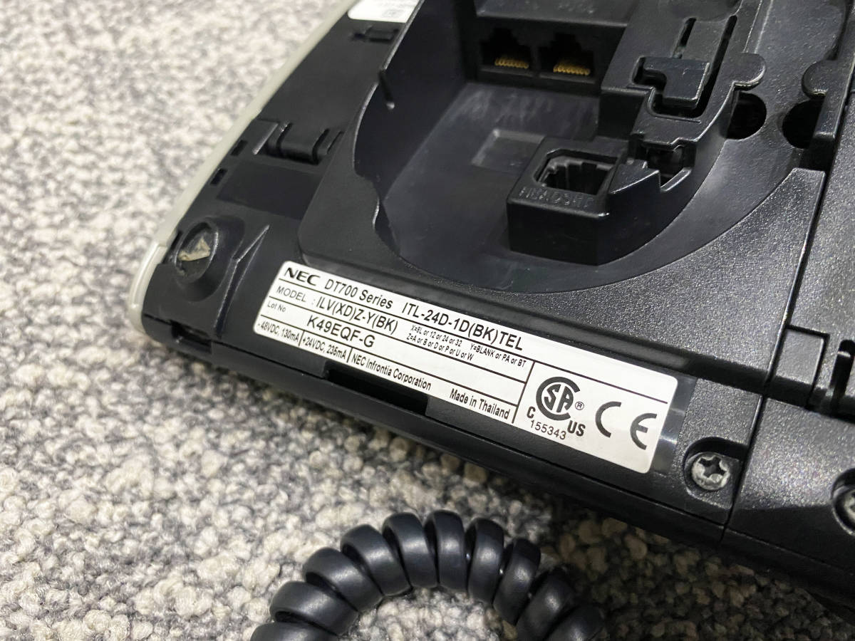 動作未確認 NEC AspireX DT700 24ボタン 多機能電話機 オフィス