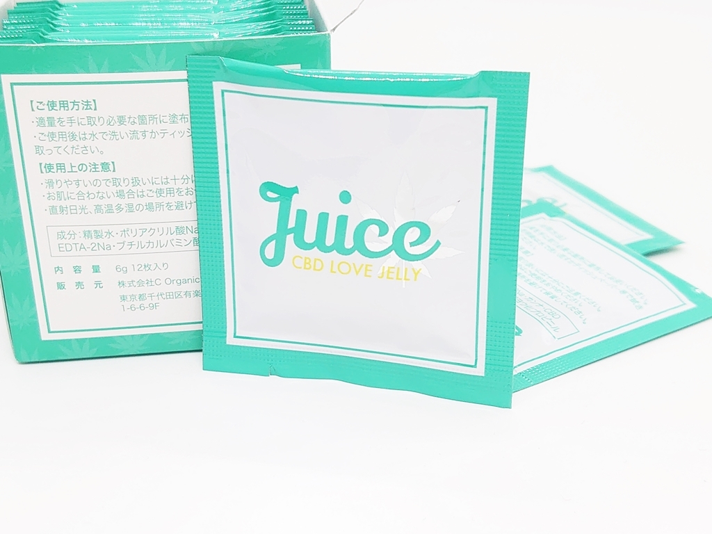 12枚・日本製ΦCBD入りナイトローション Juice 6g×12 1箱 THCフリー 送料無料_画像4