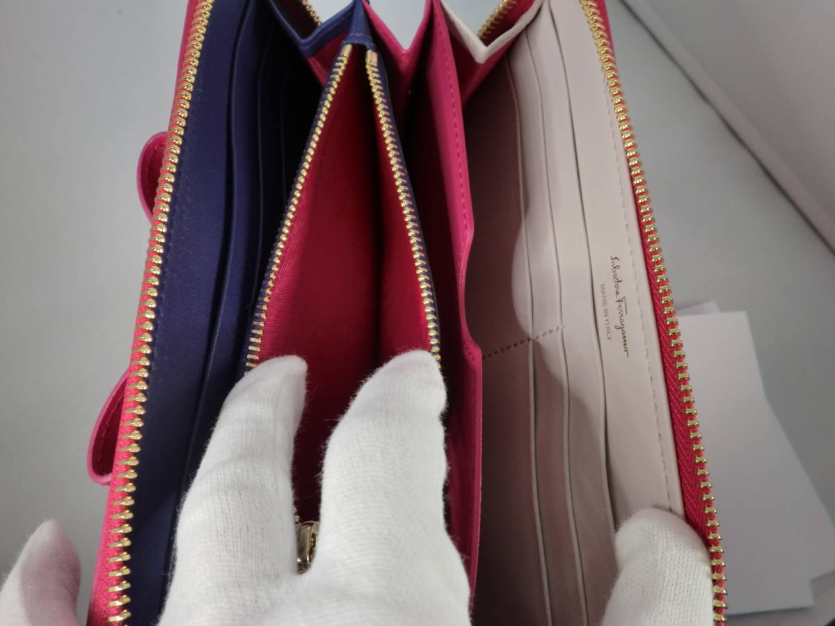 Ferragamoフェラガモ 長財布 ピンク 新品本物 www.nickstellino.com