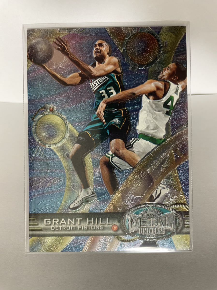 NBAカード グラント・ヒル GRANT HILL SKYBOX '97-'98 METAL UNIVERSE