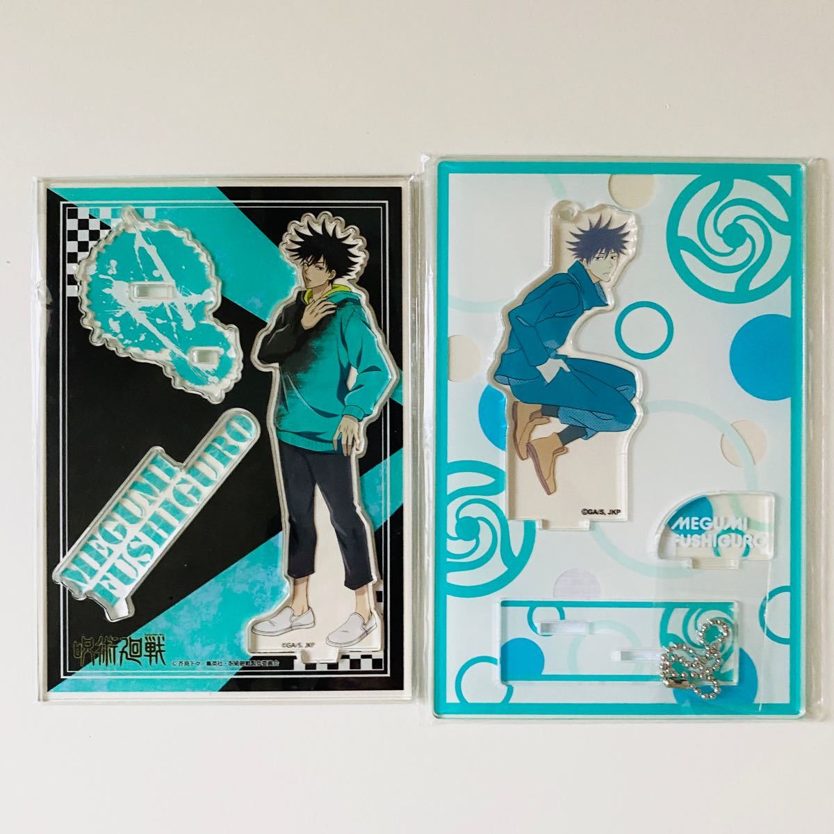 呪術廻戦 伏黒恵 まとめ売り アクリルスタンド MEGA じゅじゅフェス パーカー GRAFFITI×BATTLE ラッキーくじ
