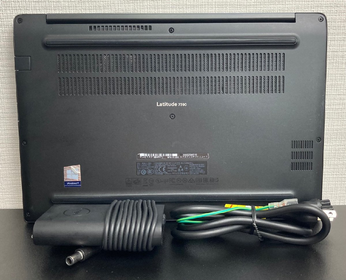 1円~ ○DELL LATITUDE 7390 / Core i5 8250U 1.60GHz / メモリ 8GB