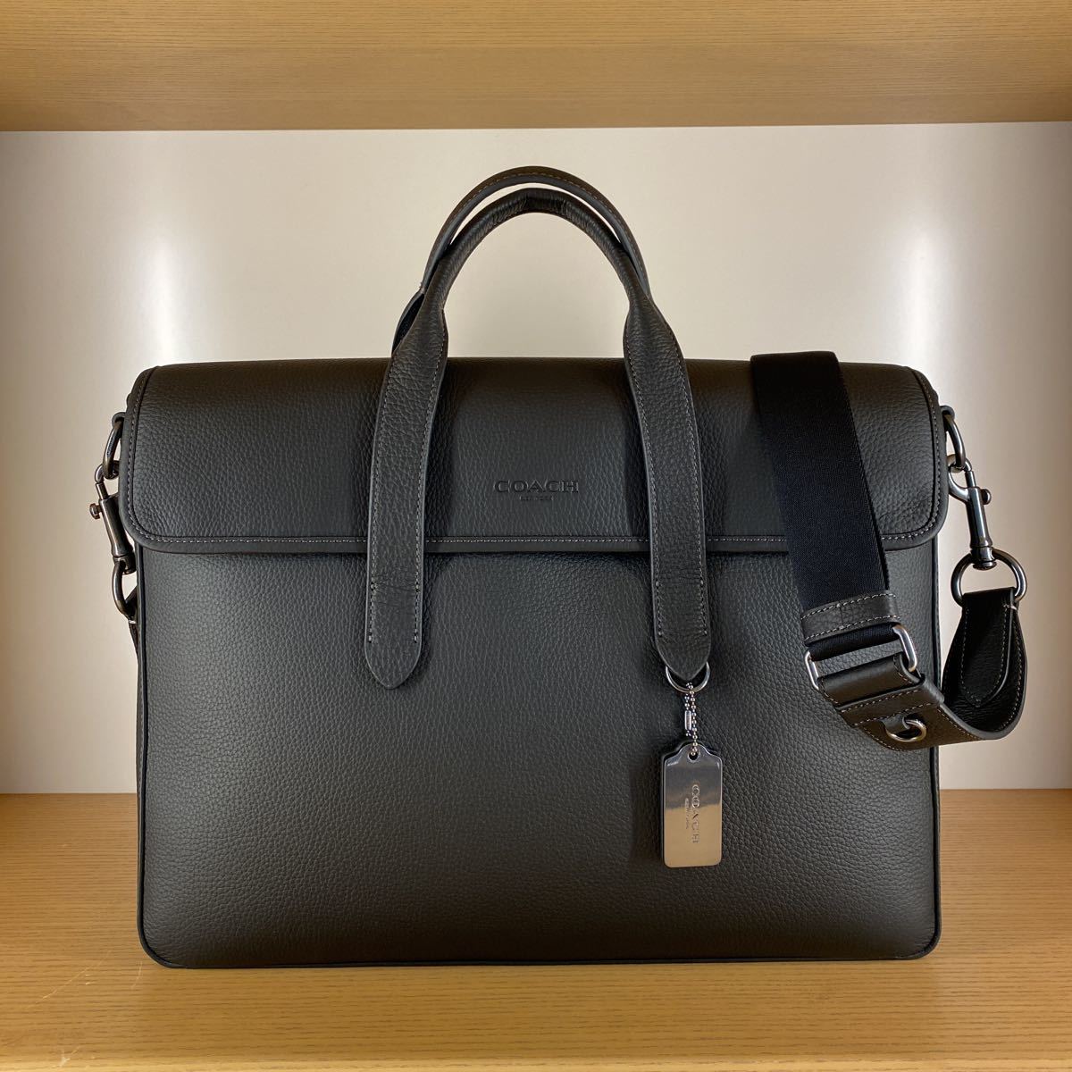 COACH コーチ ショルダーバッグ C9875 ビジネス向き-