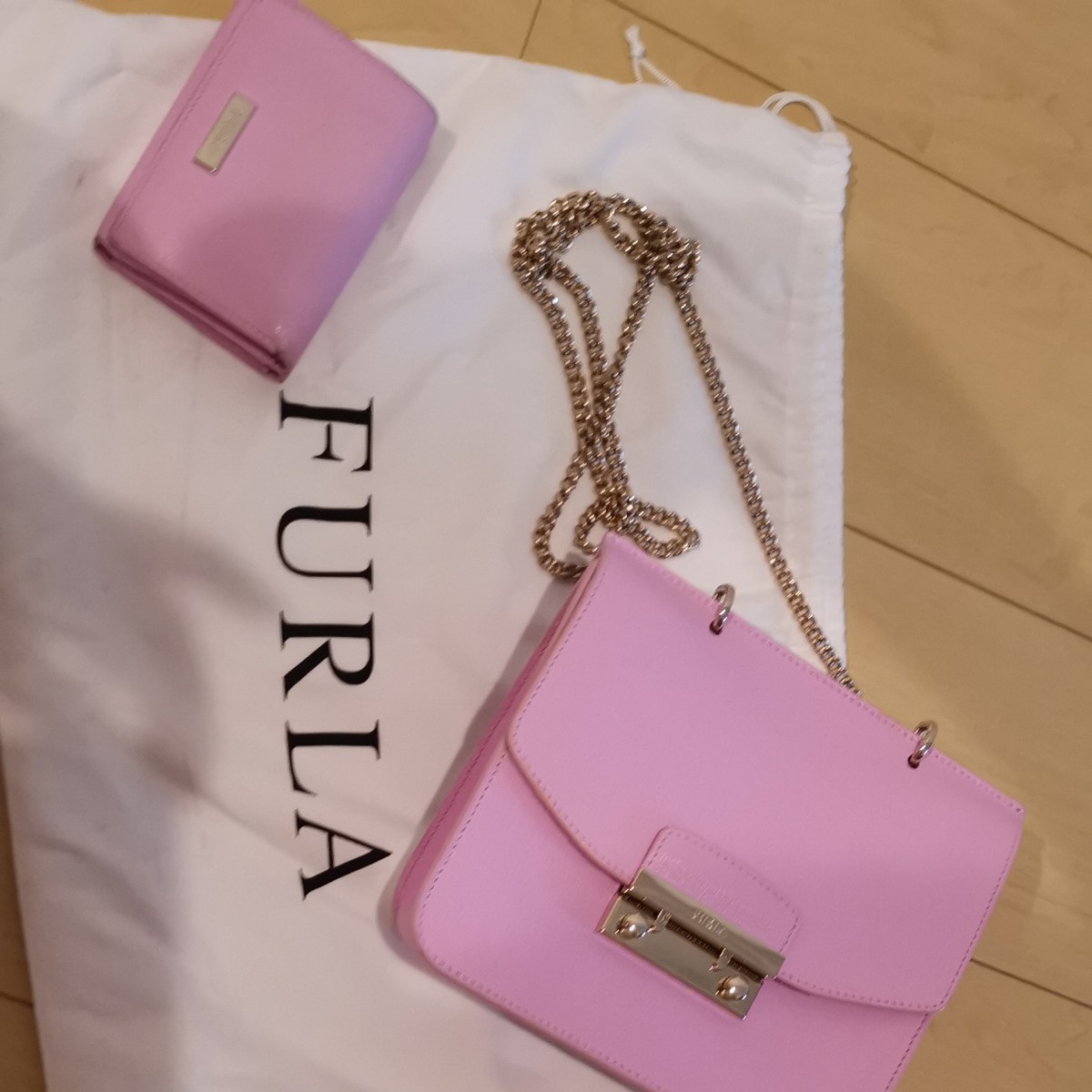 オンラインショップ FURLA 三点セット FURLA チェーンショルダーバッグ