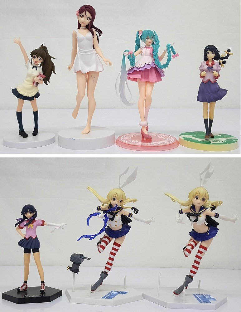 ☆【ジャンク】【】美少女フィギュア プライズ まとめ売り 初音 ☆【ジャンク】【】美少女フィギュア プライズ まとめ売り 初音