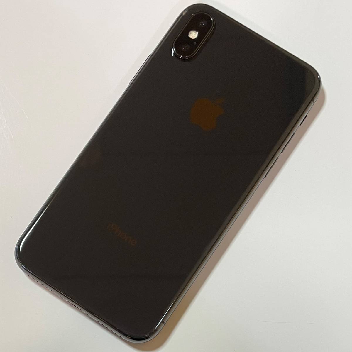 SIMフリー iPhone X スペースグレイ 64GB MQAX2J/A バッテリー最大容量80％ アクティベーションロック解除済_画像8