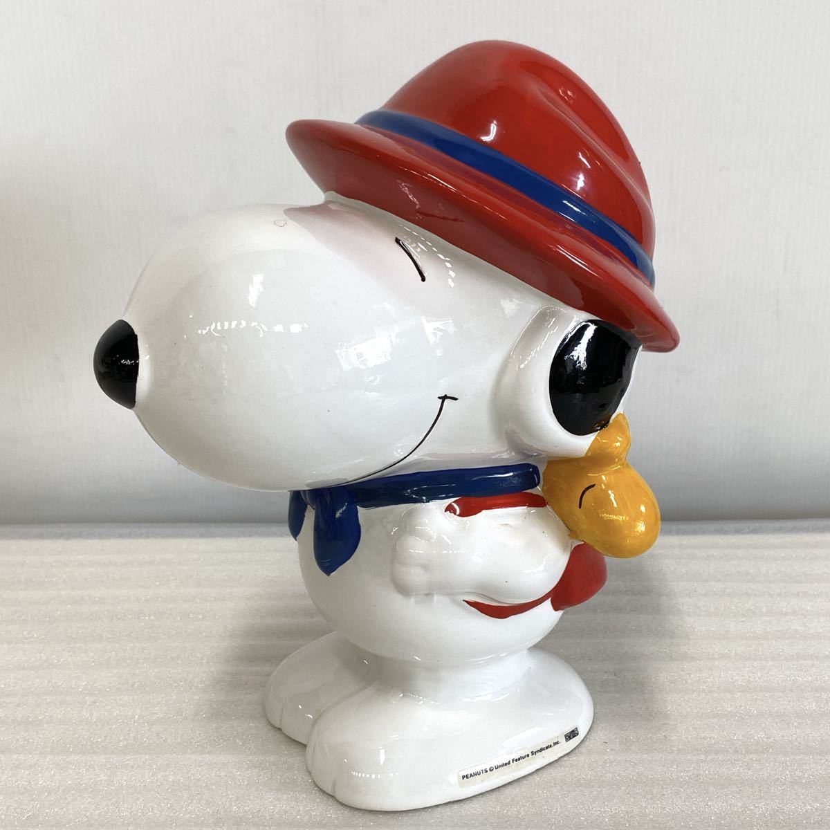 昭和レトロ 犬 貯金箱 ワンちゃん 陶器 人形 スヌーピー 内藤ルネ 宇山 ...