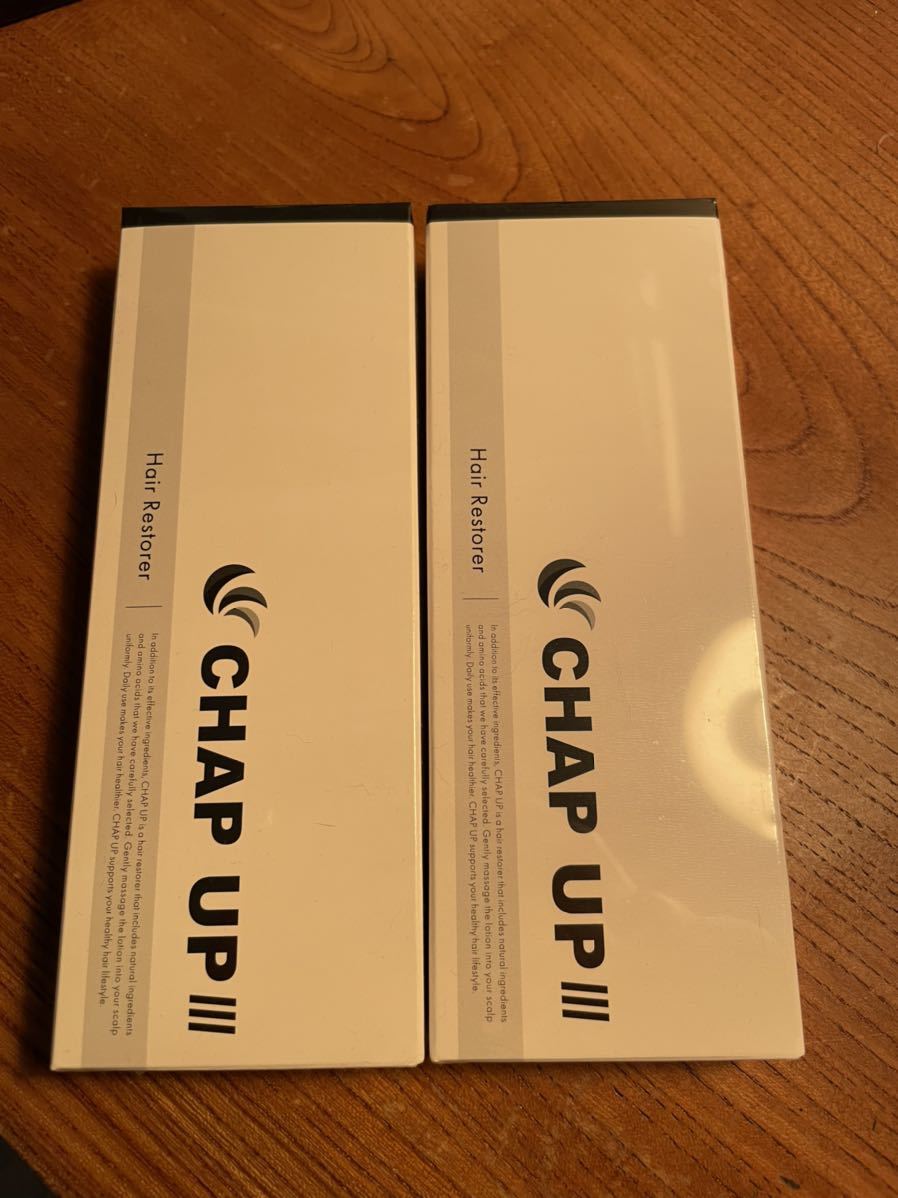 新品未開封 チャップアップ 育毛ローションCHAP UP薬用育毛剤2本セット