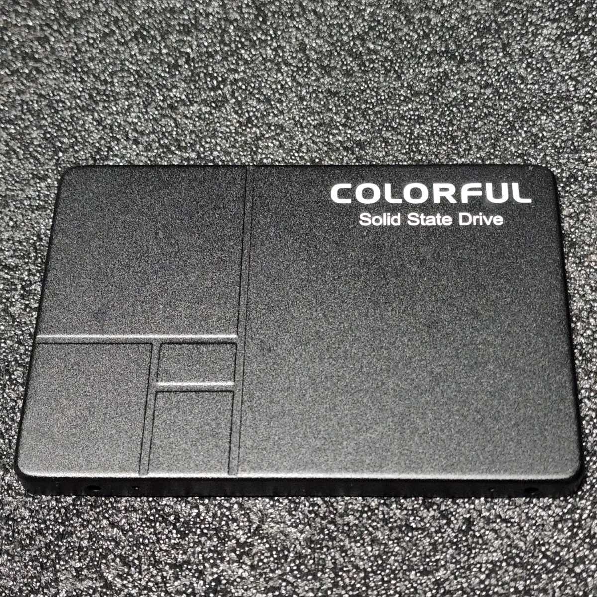 COLORFUL SL500 640GB SATA SSD 正常品 2.5インチ内蔵SSD フォーマット済み PCパーツ 動作確認済み 480GB 500GB 512GB