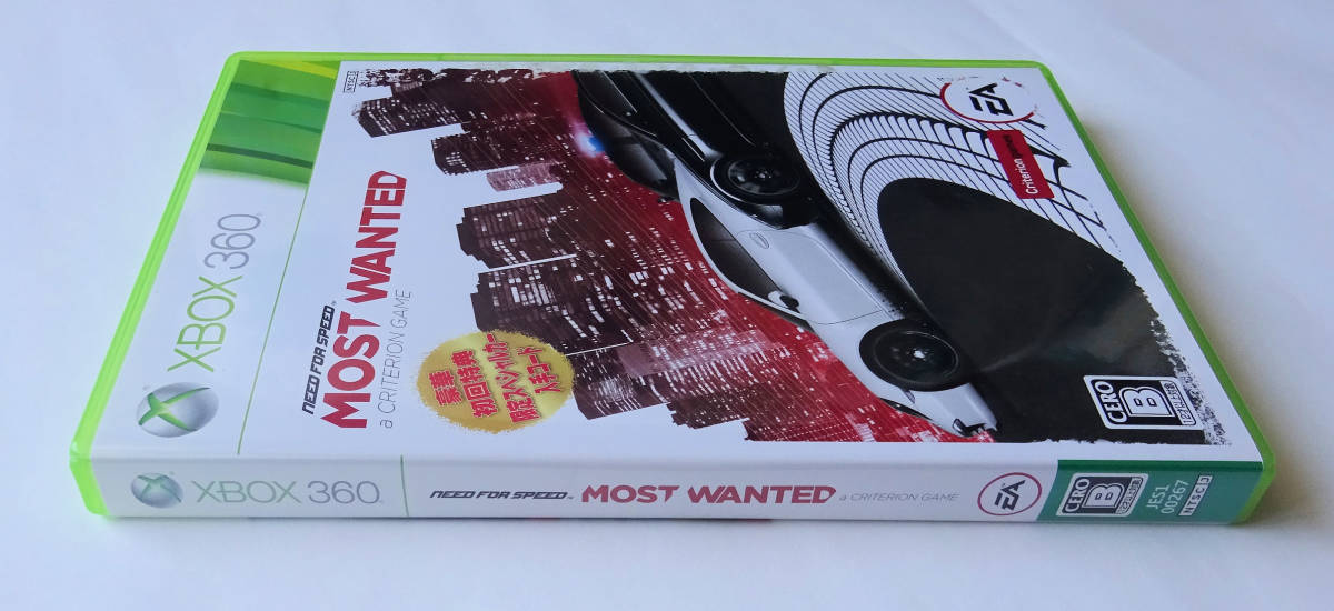 ニード・フォー・スピード モスト・ウォンテッド +DLC ダウンロードコード未使用 NEED FOR SPEED MOST WANTED 2012 ★ XBOX 360 