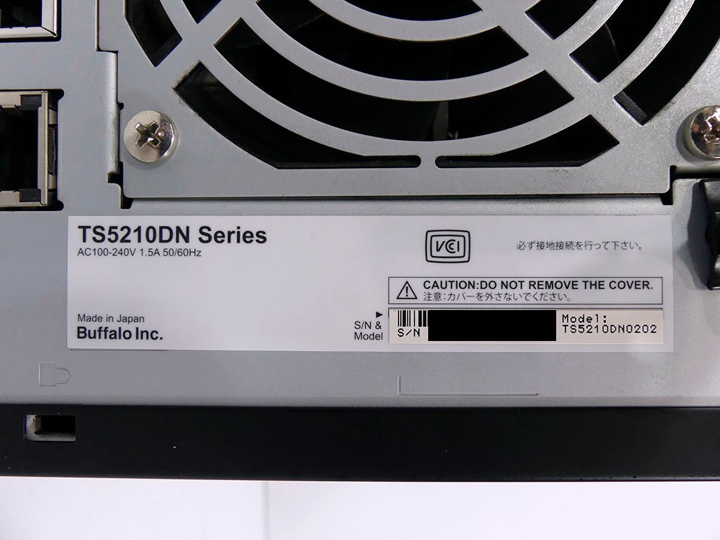 バッファロー TS5210DN0202 TeraStation TS5210DNシリーズ 10GbE標準