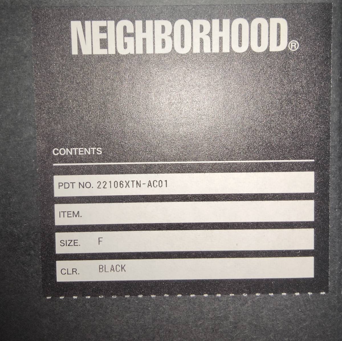 NEIGHBORHOOD × つかもと SRL THUNDER / CE-POT (22106XTN-AC01 NEIGHBORHOOD × つかもと SRL THUNDER / CE-POT (22106XTN-AC01