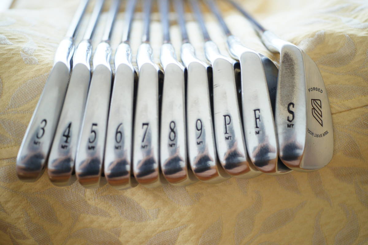 ヤフオク! - 名器 アイアン ミズノ ツアースピリット(tour spi...