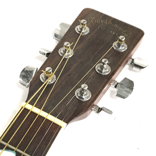 1円 タカミネ アコースティックギター フォークギター TD32 ナチュラル 90年代 アコギ ギター 楽器 弦楽器 takamine_画像4