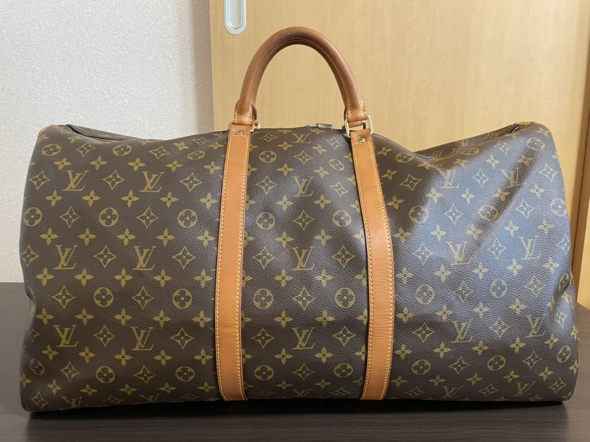 美品ルイ・ヴィトン LOUIS VUITTON キーポル60 ボストンバッグ